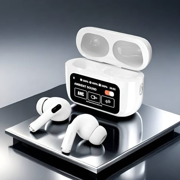 A9 Pro Airpods Pro | Screen Airpods A9 Pro LCD Earbuds- for android & IOS