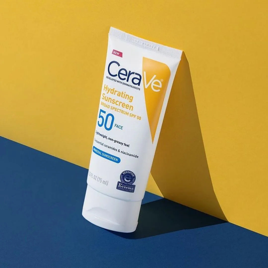 Cerave Hydrating Mineral Sunscreen Spf 50 | 100 Ml – Sunblock