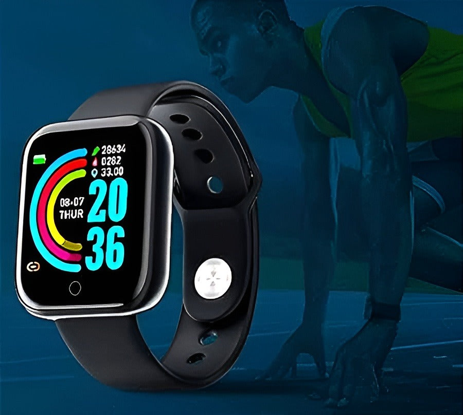 Lh 726 – Smart Bluetooth Touch Screen Watch For Men & Women – Metal Body