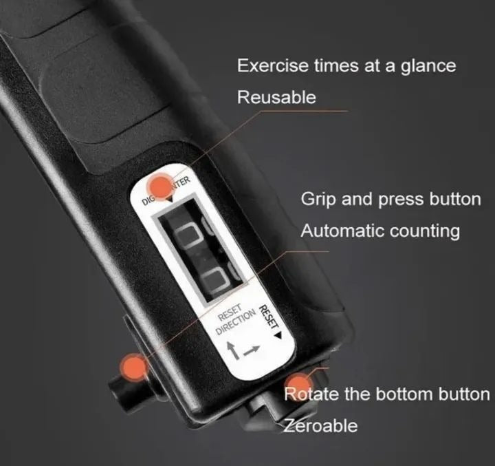 Adjustable Hand Grip Power Exerciser Forearm Wrist- Strengthener Gripper Hand Workout