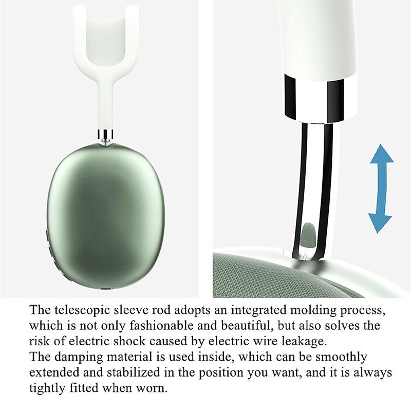 P9 Pro Max Wireless Bluetooth Headphones – Premium Over-ear Headset  For Music, Gaming, Travel, And Daily Use – Best Headset