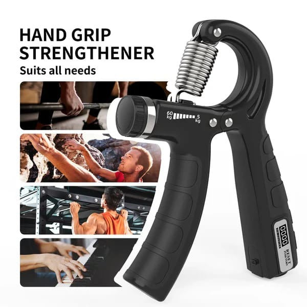 Adjustable Hand Grip Power Exerciser Forearm Wrist- Strengthener Gripper Hand Workout