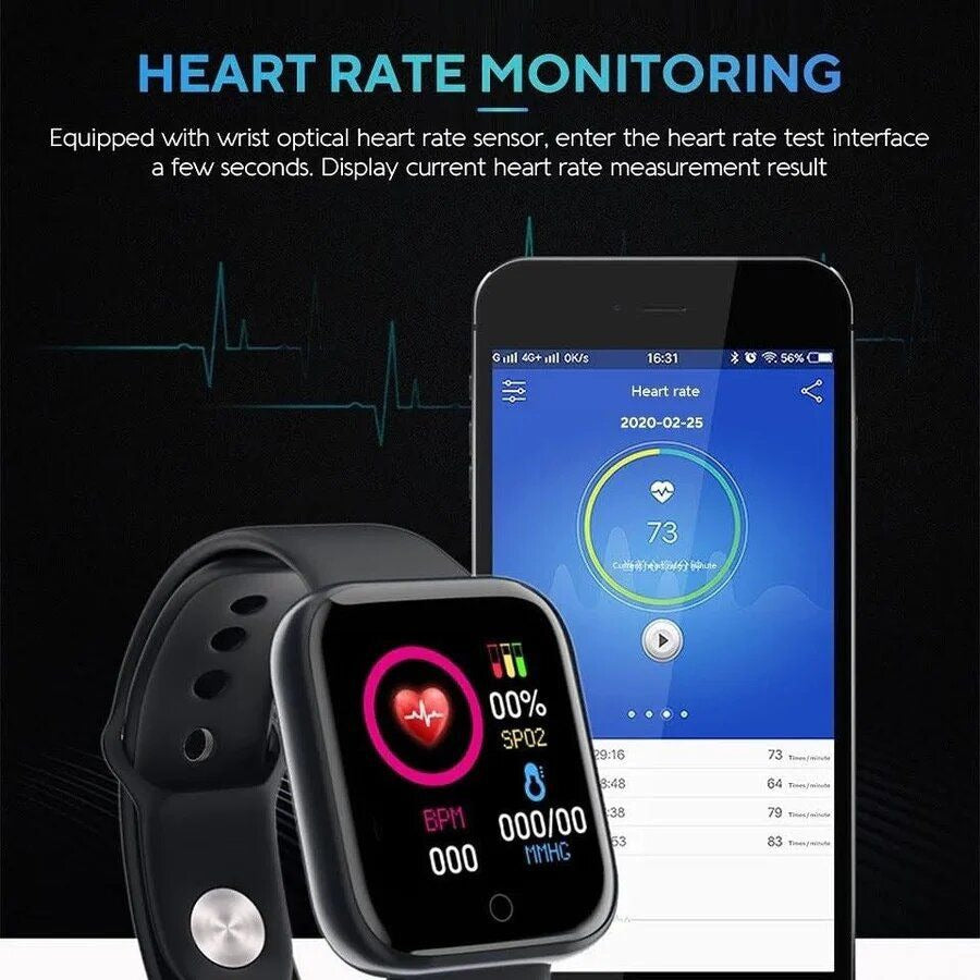 Lh 726 – Smart Bluetooth Touch Screen Watch For Men & Women – Metal Body